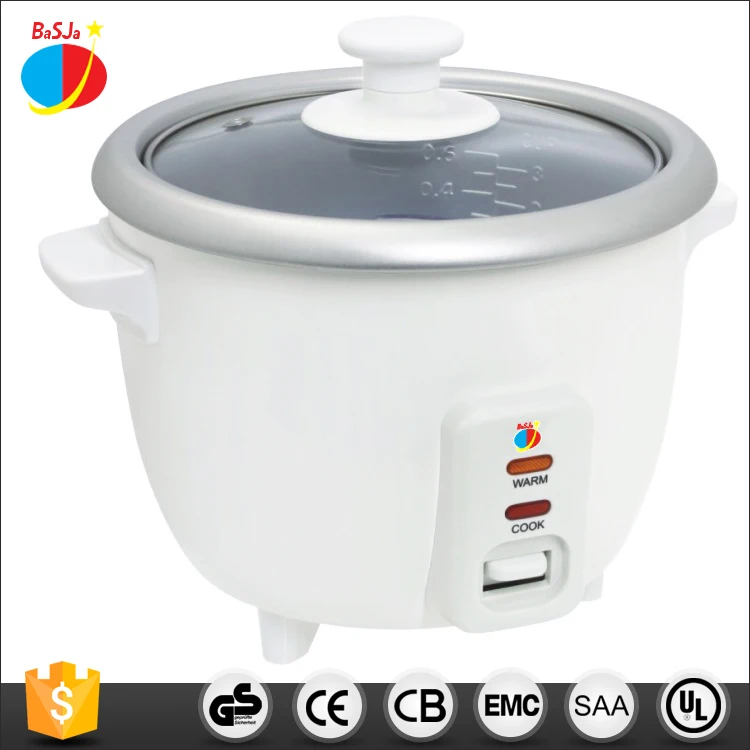 Home Kitchen Appliance Potable Travel 300W 0.6L 3 Cups 6ups Drum Electric Small Mini professional Rice Cooker low price