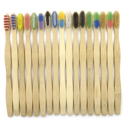 Private Label Eco-Friendly Organic Bamboo Toothbrush with Recycled Package