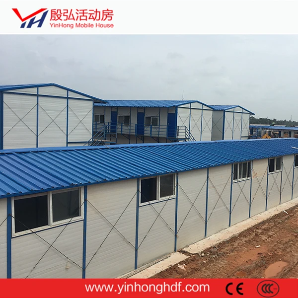 Hot style economical price sandwich prefabricated houses