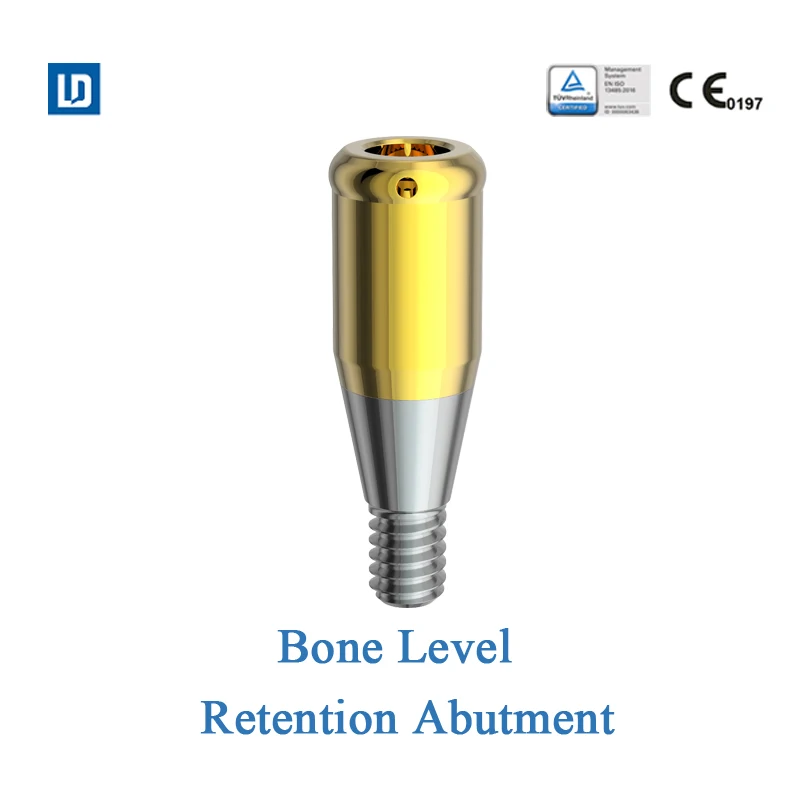 Dental prostheic compoent retention abutment titanium compatible  with osstem dio dentium