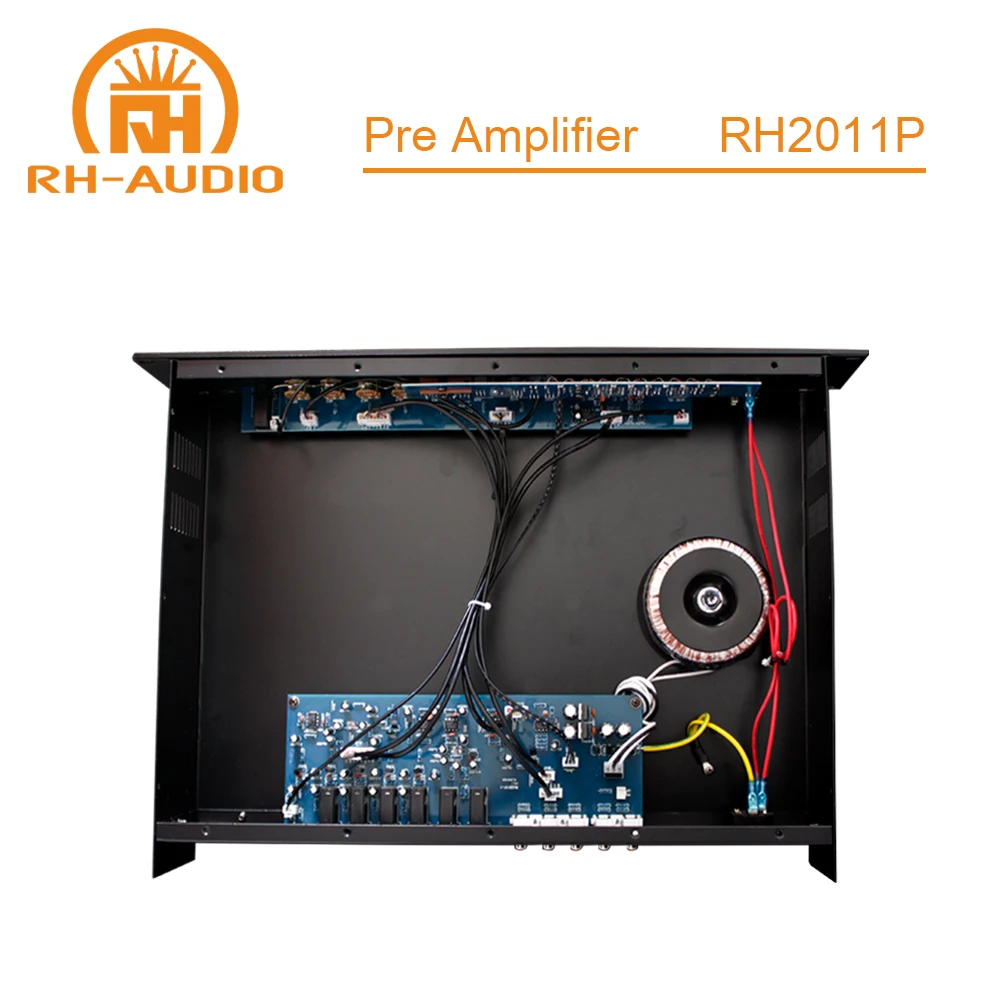 RH-AUDIO Sound Amplifier with Chime and Siren for Paging System