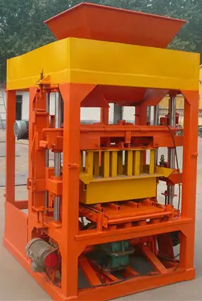 QTJ4-30C  baked free cement brick and block machine buy cheap brick making  machine for small business