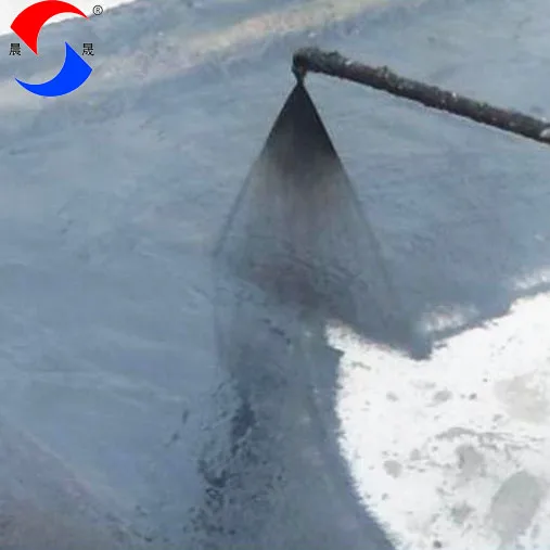 quick -setting sprayed rubber coating liquid state for roof