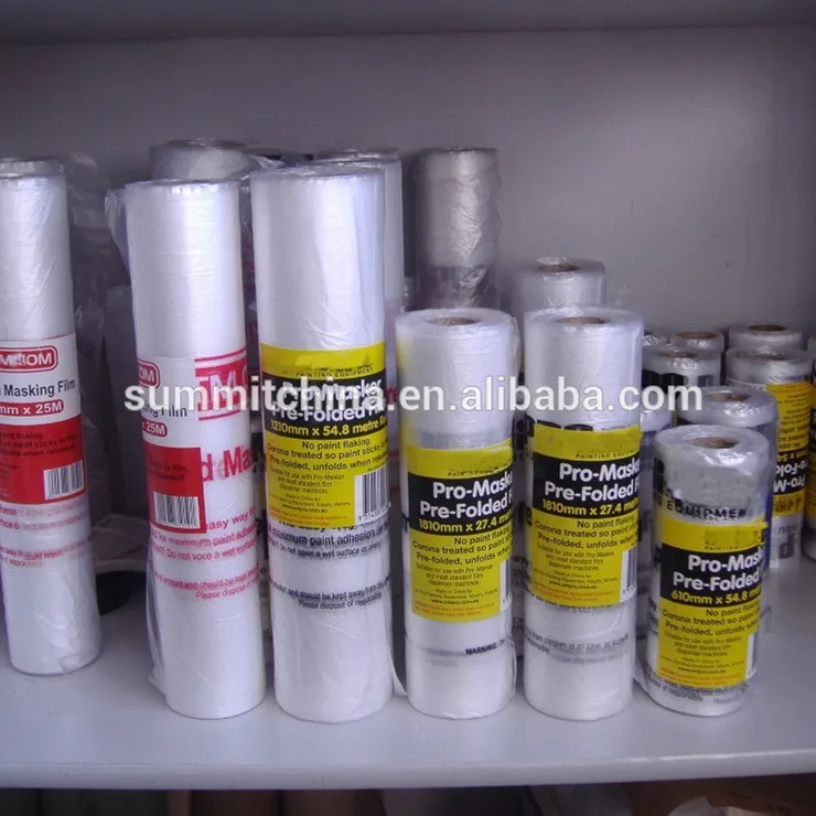 pre-folded static HDPE film