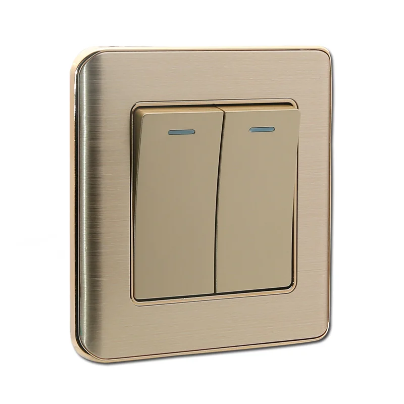 Best price 2 gang 1 way switch gang switch