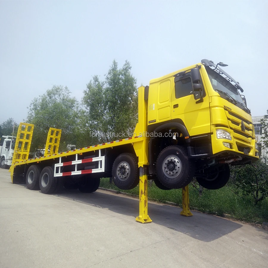
HOWO A7 SELF LIFTING WRECKER TRUCK 50 TONS WITH 8~10tons WINCH Fiji 