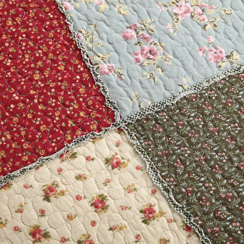 
Custom LOGO patchwork quilting cotton luxury wholesale hotel quilt bedding set bed sheet comforter duvet cover bedspread fitted 