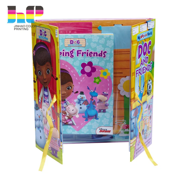 Cute mini size handmade 3D book for primary school children