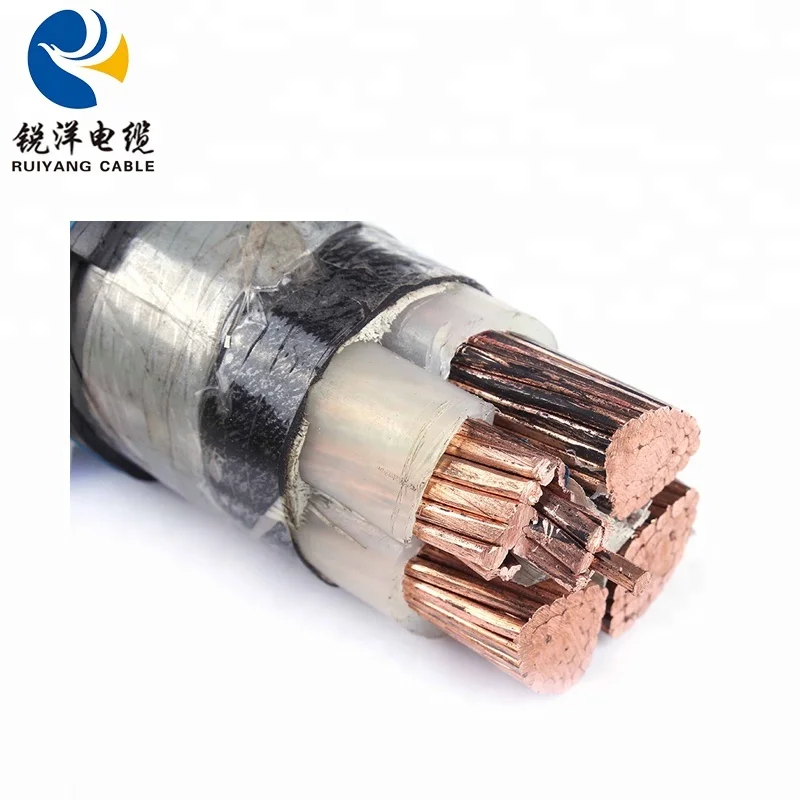 YJV / YJV22 /YJLV /YJLV22 /zr yjv 0.6/1KV 4 cores CU/AL/XLPE/PVC/SWA power cable