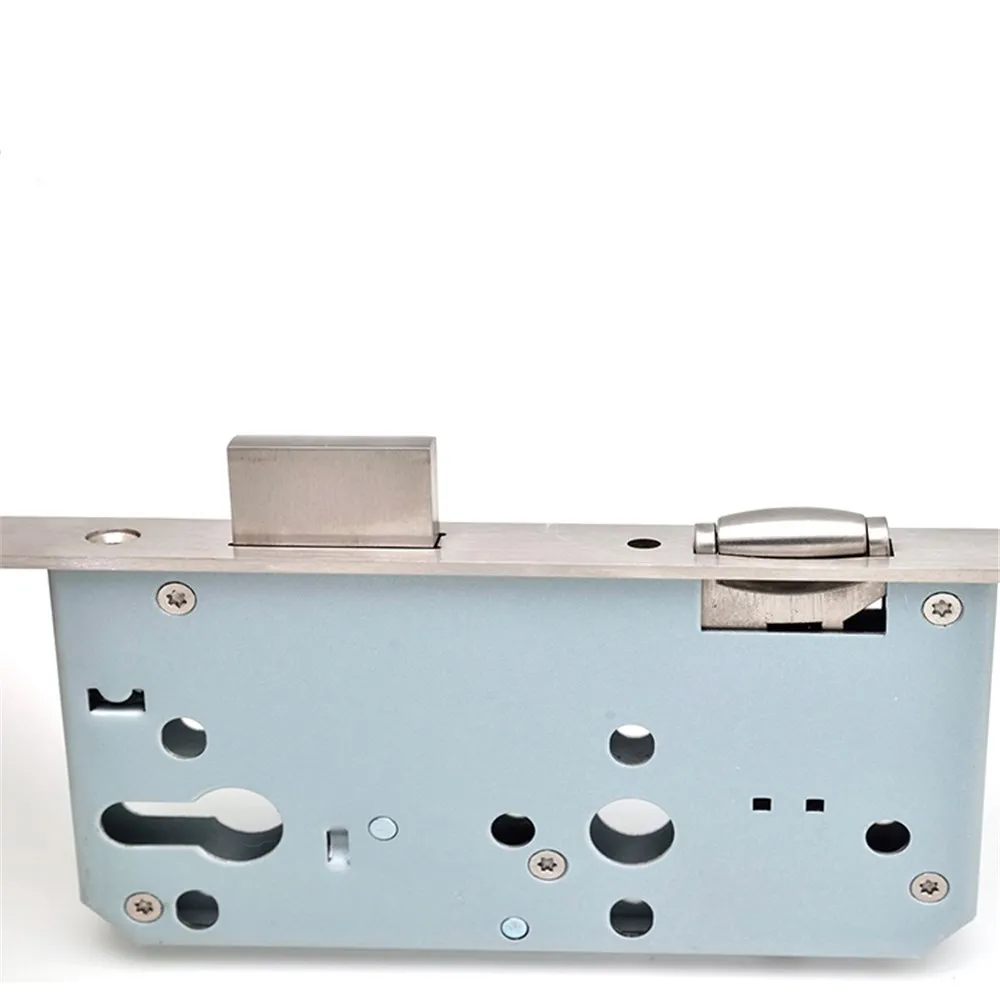 DIN18251 Stainless Steel roller bolt Mortise Door Lock Body for hospital/airport/mall/school