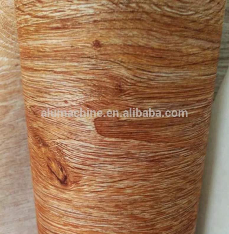 wood grain heat transfer paper for aluminum profile and aluminum sheet