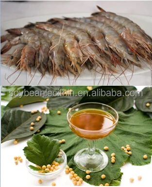 soya lecithin shrimp feed ingredient growth-promoting,nutritional enhancer