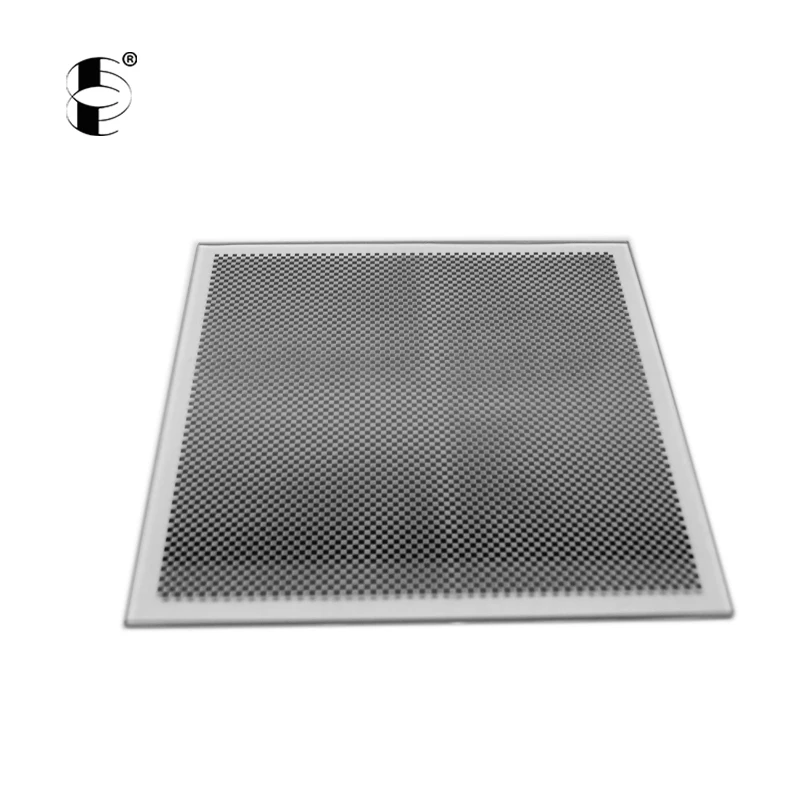 Hot Sale 2022 Optical Glasses HCM01-6050F Chrome Coating Calibration Tools for Machine Vision Camera