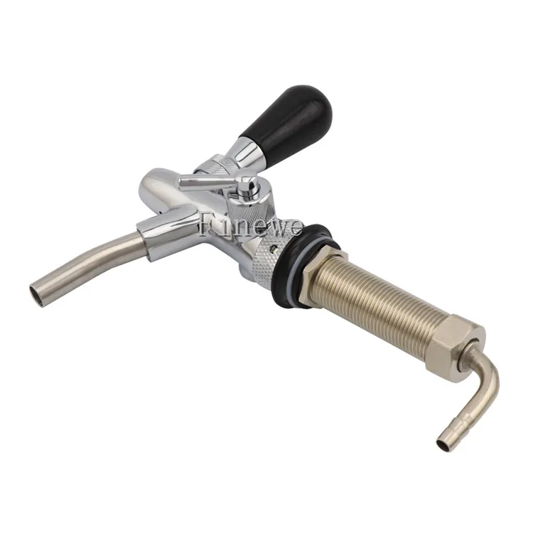 Adjustable Draft Beer Tap Faucet With Handle 100mm Long Shank Home brewing kegging Homebrew Keg Tower Draft Beer Dispenser Tap