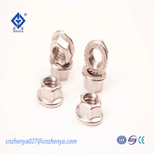 high quality jergens flange nuts JSZY fastener manufacturer