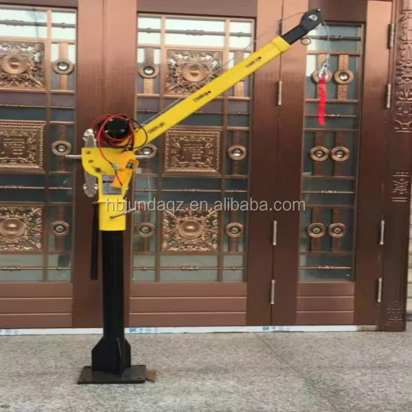 Manufacturer mini mounted truck crane 1000kg for car lifting