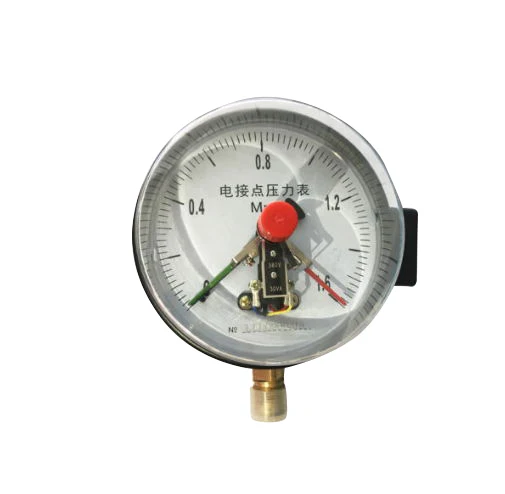 Big Photoelectric Induction Electric Contact Pressure Gauge with Lasted Type Diameter Commercial Electric Contact Pressure Gauge