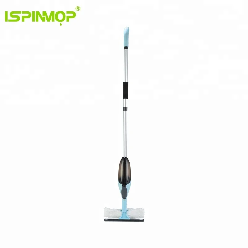 2018 ISPRAYMOP new smart healthy floor easy cleaning spray mop with window cleaner and round microfiber head
