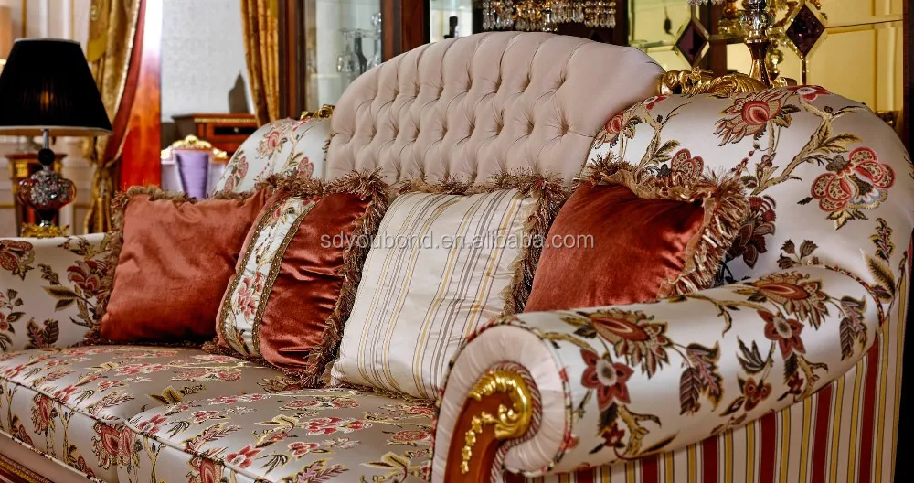 0038 Saudi Arabia antique living room arabic sofa set majlis furniture