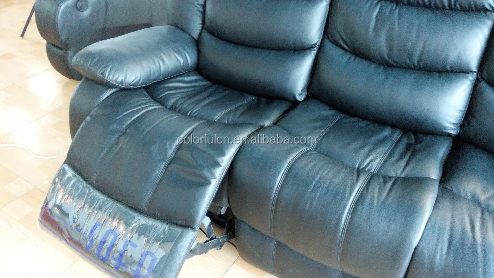 Popular Electronic Control VIP Home Recliner sofa /Malaysia Leather Sofa LS627