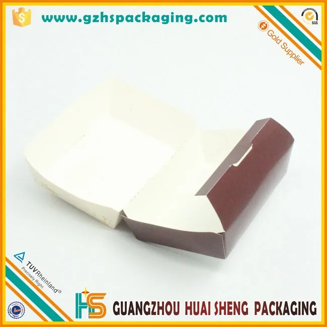 Индивидуальные бумаги пончик упаковочной коробки для еды