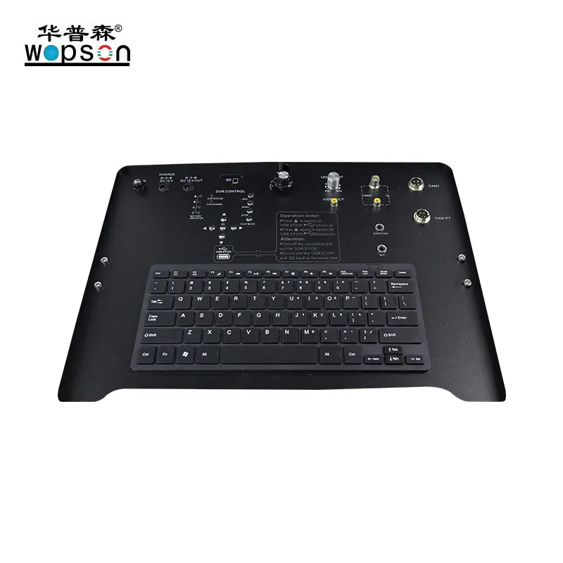 Pipe Pan Tilt Zoom Sewer Drain Inspection PTZ Light Bulb Camera 360 Degree For Pipe Pipeline Inspection With 512hz Locator