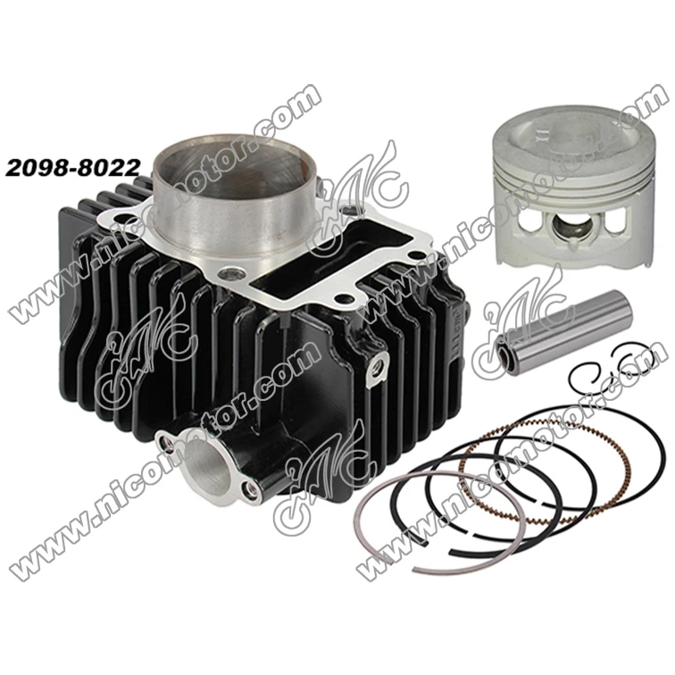 57.4mm 150CC Motorcycle Cylinder Kit With Piston Cylinder block And Pin for TY150