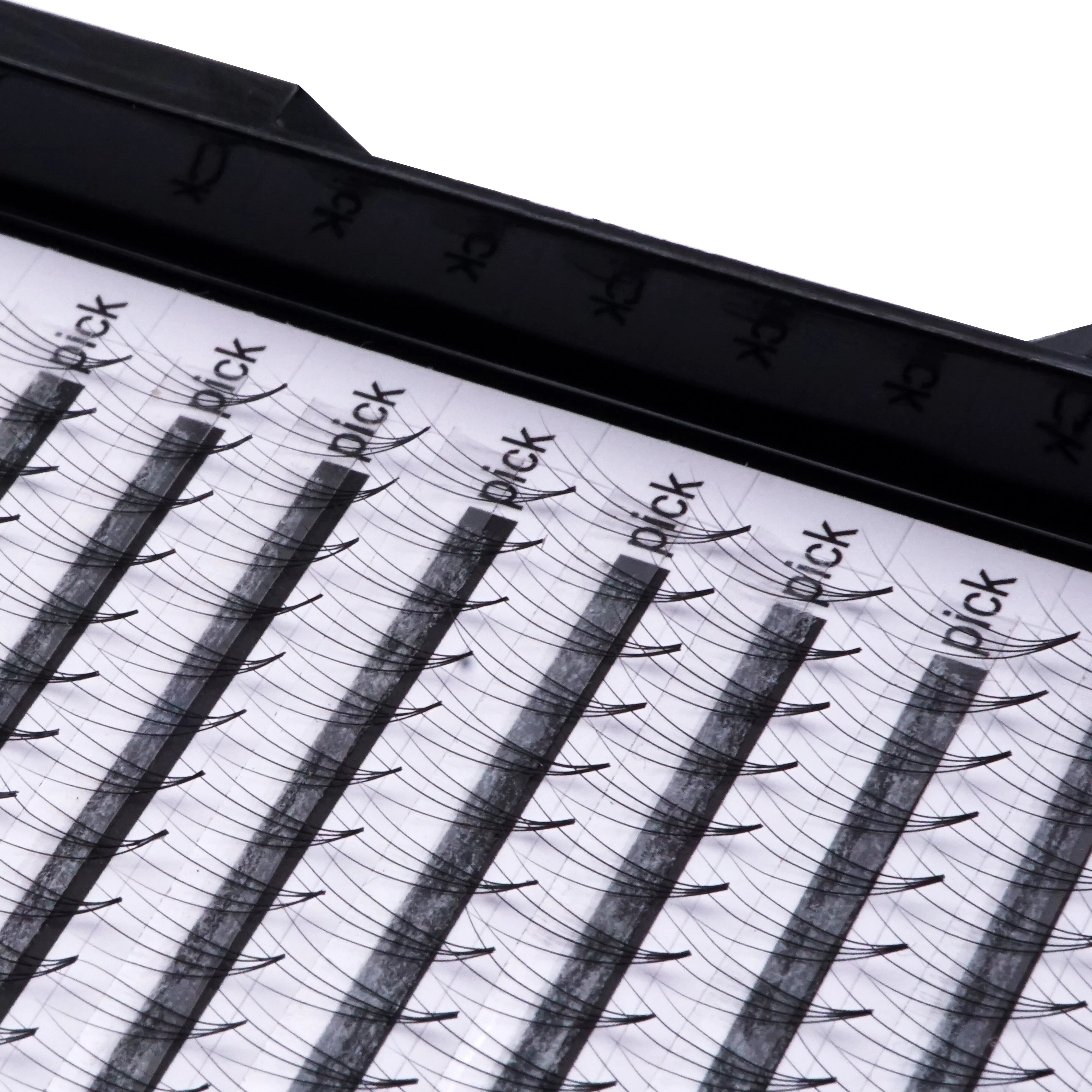 Wholesale 2D 3D 4D 5D 6D individual clusters volume lashes pre made fan Eyelashes Extension