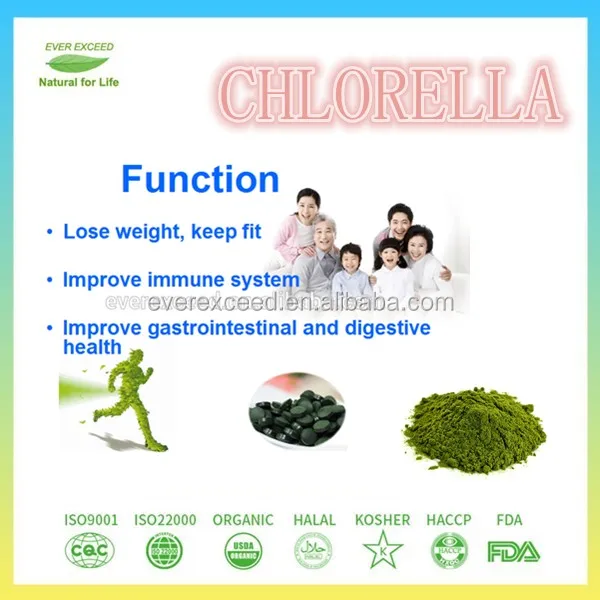 
Health Care Product Nutritional Supplements Chlorella 