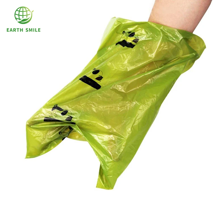 Биоразлагаемые пакеты для уборки собак, биоразлагаемые пакеты для уборки собак, 100% рулоны пакетиков для отходов собак без пластмассы