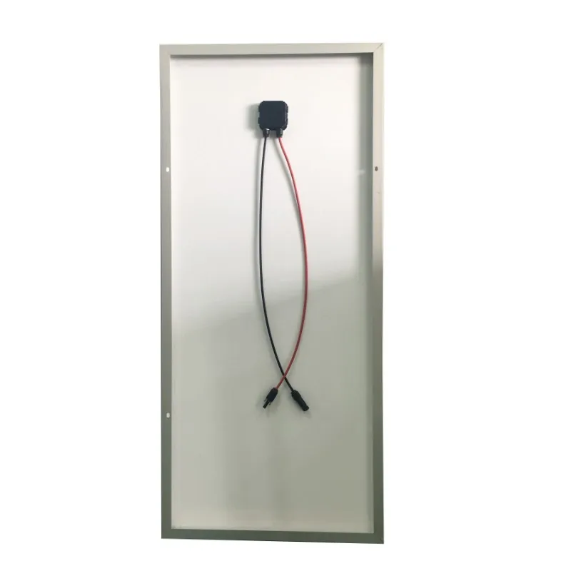 100W Monocrystalline Silicon Tempered Glass Solar Panel Module With Aluminum frame for 12v battery light power charger