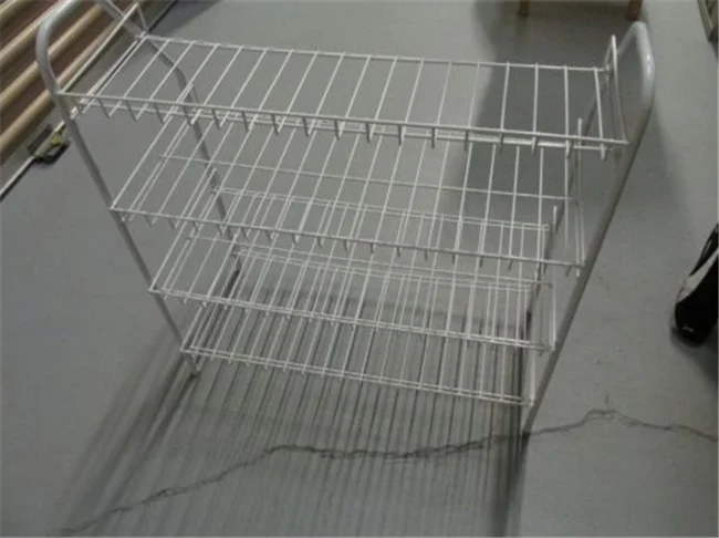 Rolling Slacks Organizer Dress Pants Clothes Trolley Rack Hanger