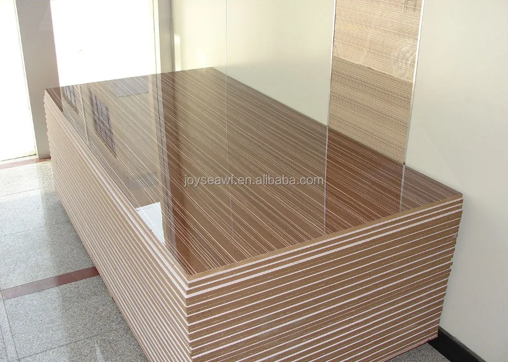 
High Gloss melamine faced MDF/HDF Board MDF/HDF Board in sale 