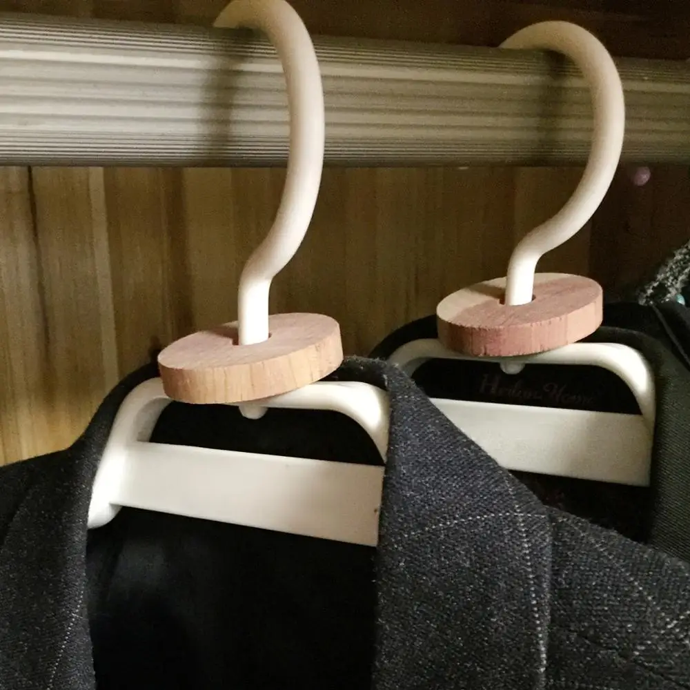 
red fresh cedar ring for clothes storage and high quality aromatic wooden clothes hanger cedar ring 