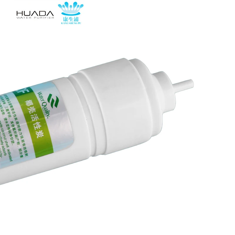 Alkaline UDF filter water cartridge