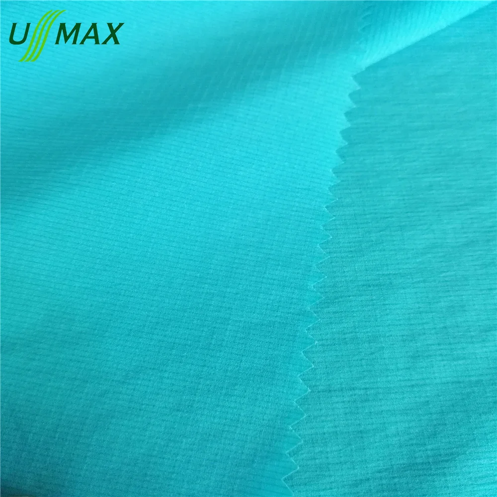 10d 20d 30d Nylon Polyester ripstop Weft Stretch waterproof Fabric