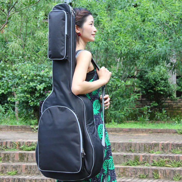 B41-B3 HEBIKUO Professional 12MM guitar bag cases waterproof