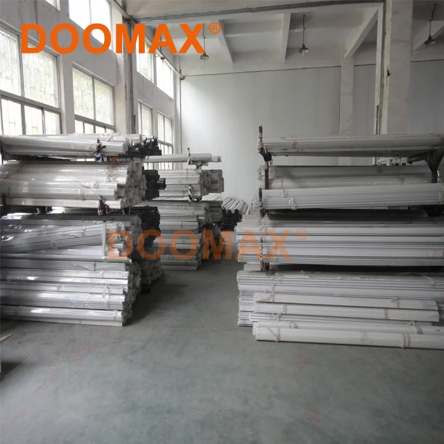 Различные виды выдвижных деталей для тентов