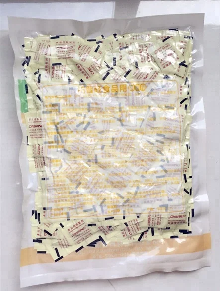 
food grade Oxygen absorber used in commonly packaged foods 15cc~100cc 