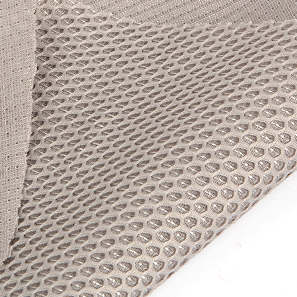 HH-029 100% polyester net fabric breathable eco-friendly 3d air mesh fabric for home textile car seat car seat covers double mes