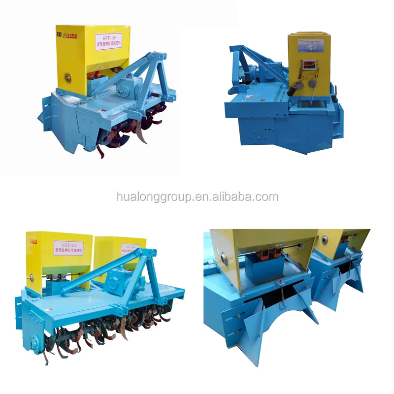 one bed mulching machine soil preparation machine