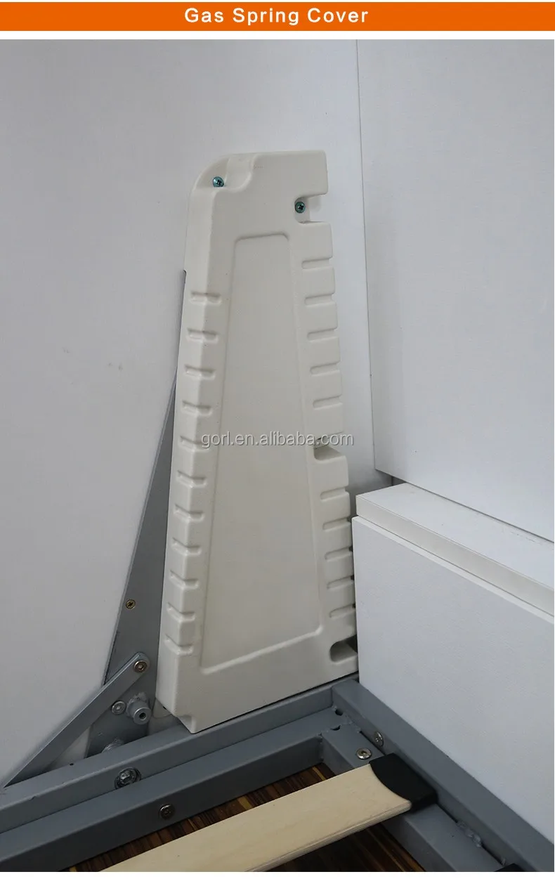 Modern head board folding wall bed murphy bed panels set