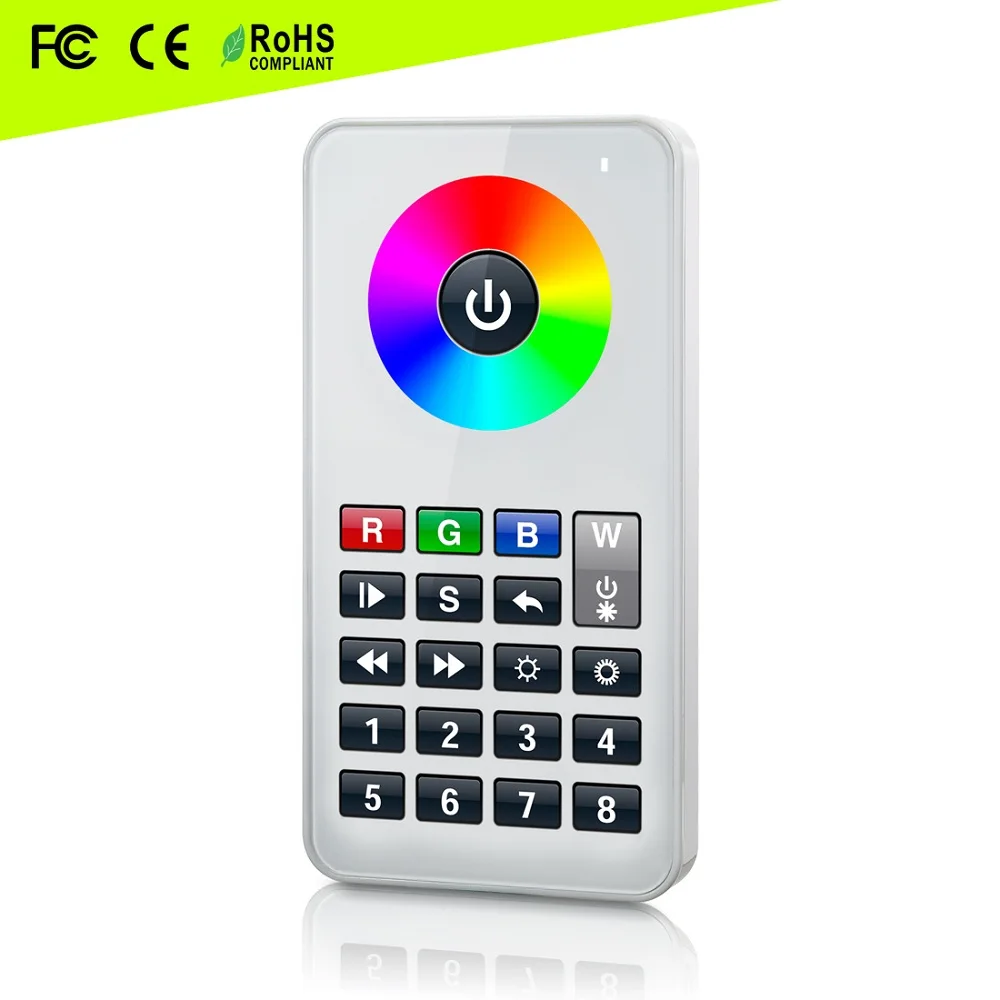 Sunricher SR-2818  Size 8 Zones RGBW RF LED Remote Control