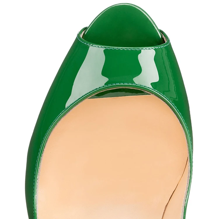 Latest desgin women 7 inches dress shoes open toe sexy platform heels