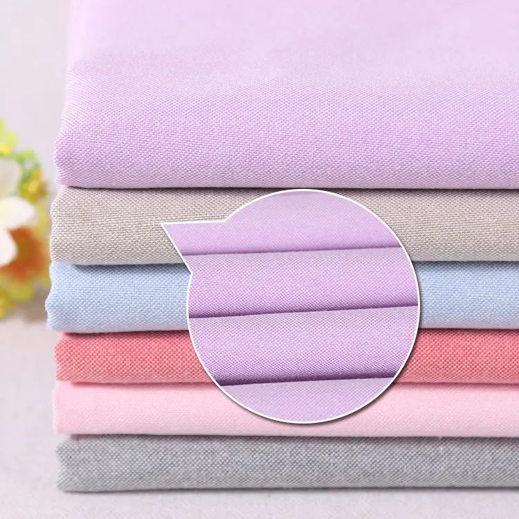 
100% cotton oxford cloth fabric for shirts yarn dyed fabric 