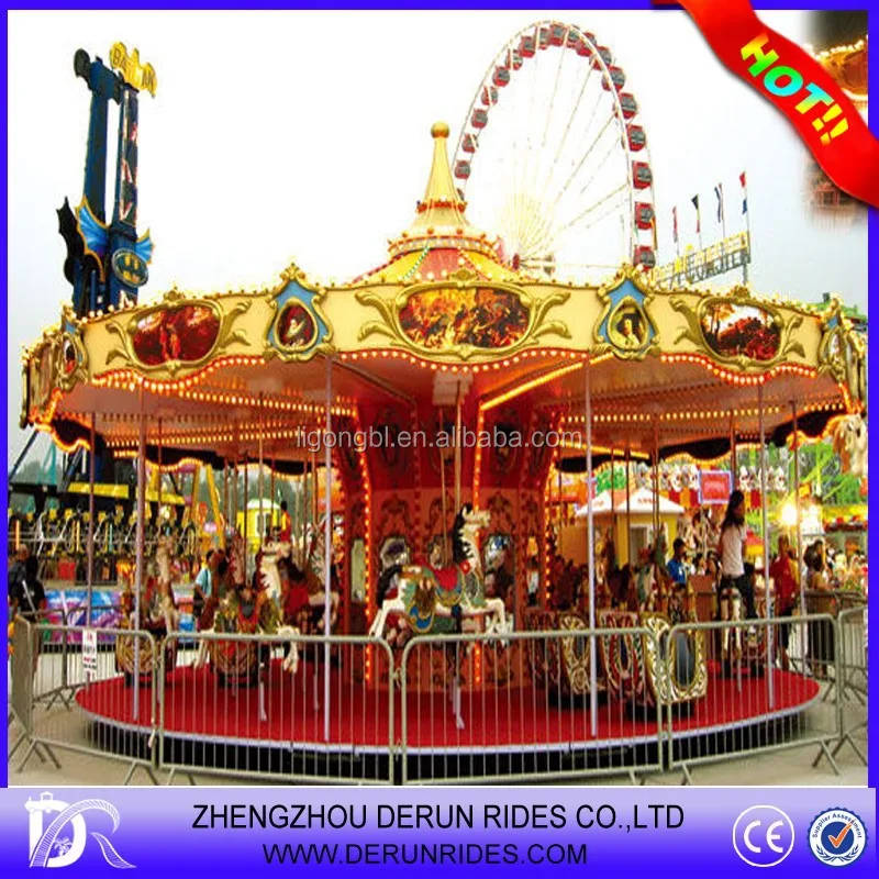 
Amusement Park Ride Carnival Rides Swing Carousel Horse 