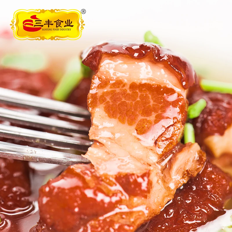 Flavored Canned stewed pork wholesales 340g per