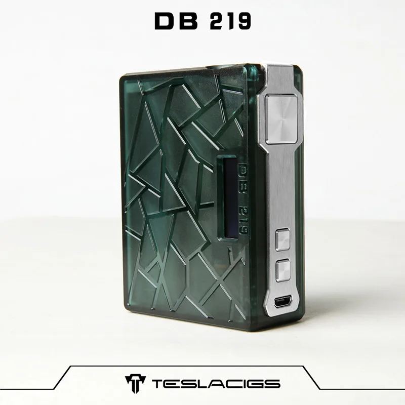 NEW!!! Medical plastic Teslacigs DB219 box mod kit from TESLACIGS Manufacture