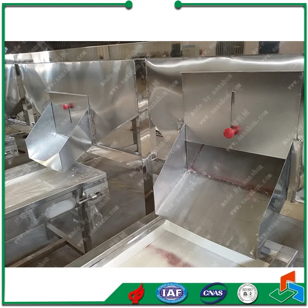 Hotsell Roller Type Fruit Grader, Lichi Grading Machine, Potato Calibration Machine