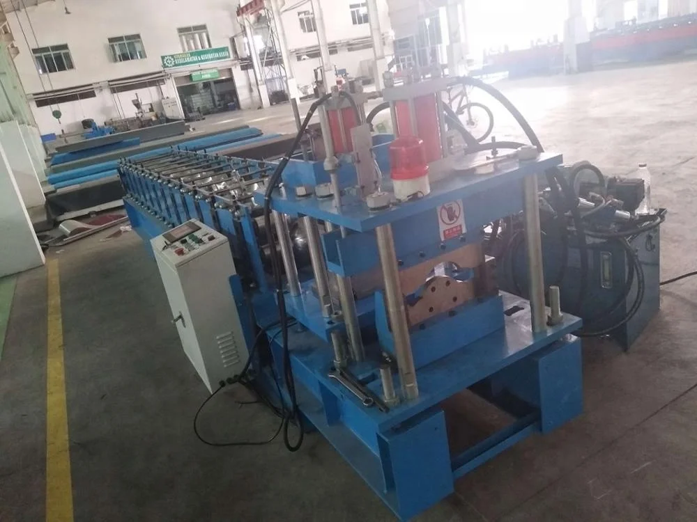 High quality Ridge roof Roll Forming Machine With PLC Control For Sale